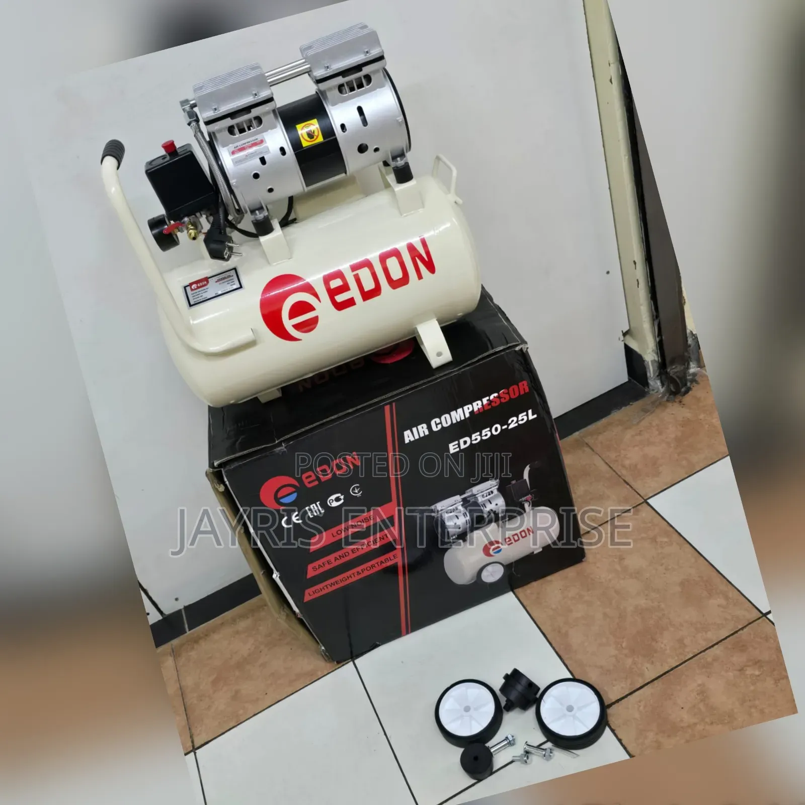 Edon 25l Silent Air Compressor 
Single Cylinder