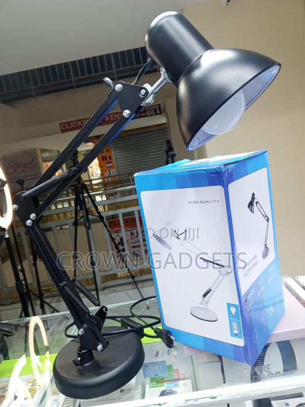 Adjustable Metal Reading Lamp for Desk Home and Office - thumbnail 3