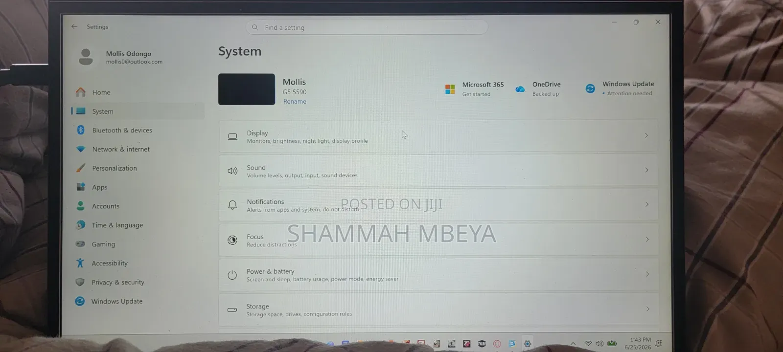 Laptop Dell G5 32GB Intel Core i7 HDD+SSD 1.5T