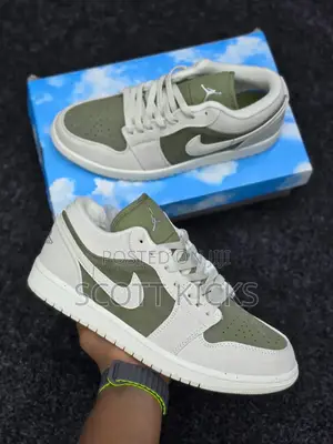Air Jordan 1 Se Medium Olive Quality Sneakers