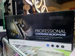 Bm800 Professional Mic Kit With V8 Sound Card and Stand