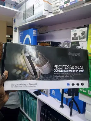 Bm800 Condenser Microphone Kit With Pop Filter and V8
