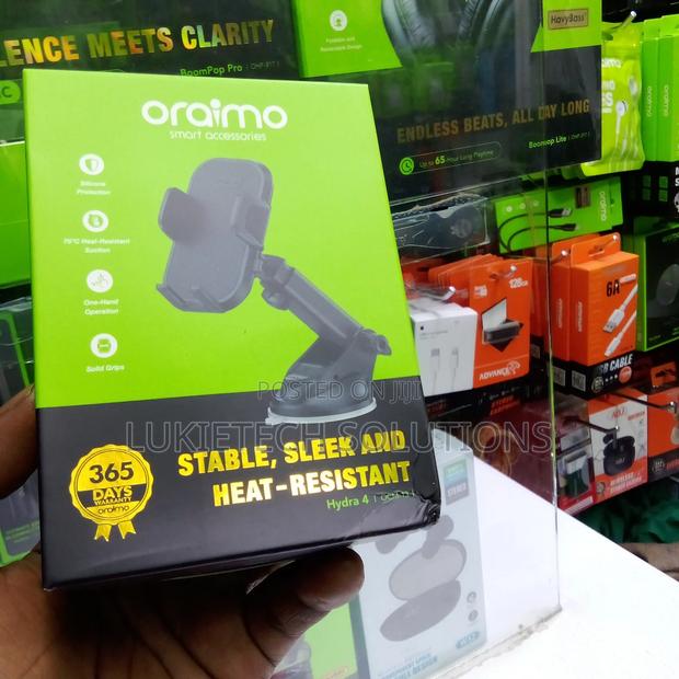 Oraimo Car Phone Holder Hydra 4 Stable,Sleek and Heat Resistant - thumbnail 2