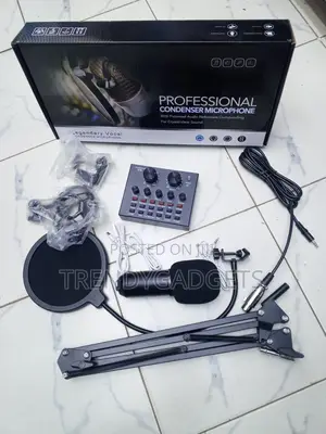 Bm800 V8 Live Streaming Podcast Recording Microphone Set