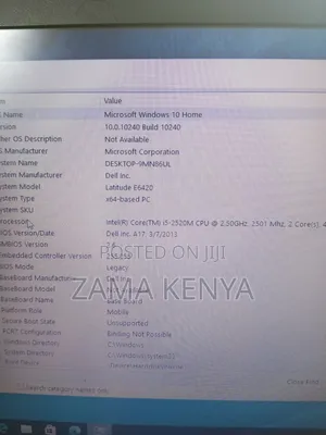 Laptop Dell Latitude E6420 4GB Intel Core i5 HDD 500GB