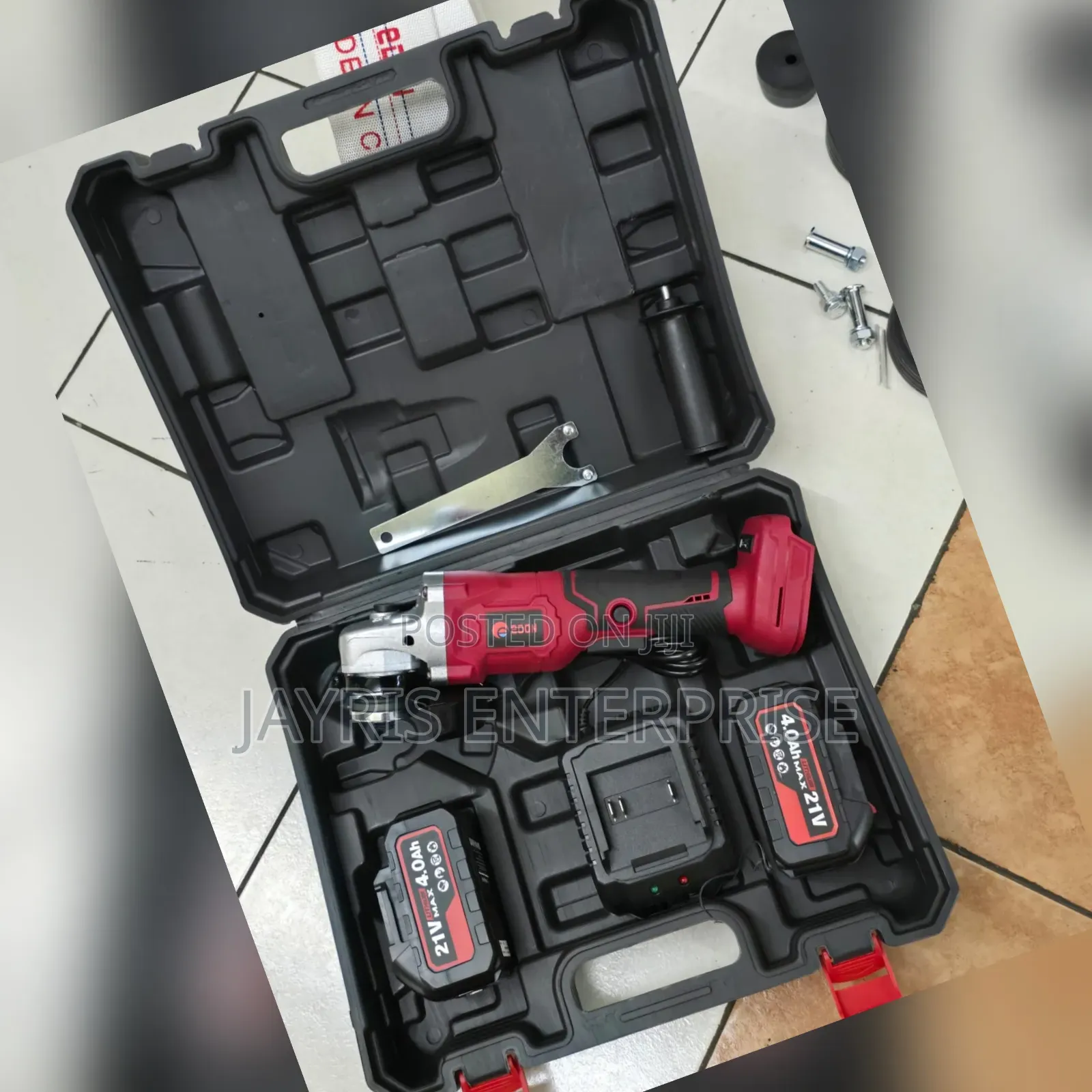 Now Available Edon 4.5" Cordless Angle Grinder