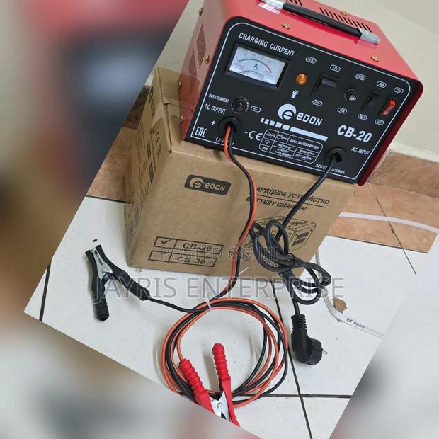 **Edon Electric Battery Charger (12/24)
Range (12ah-100ah) - main view