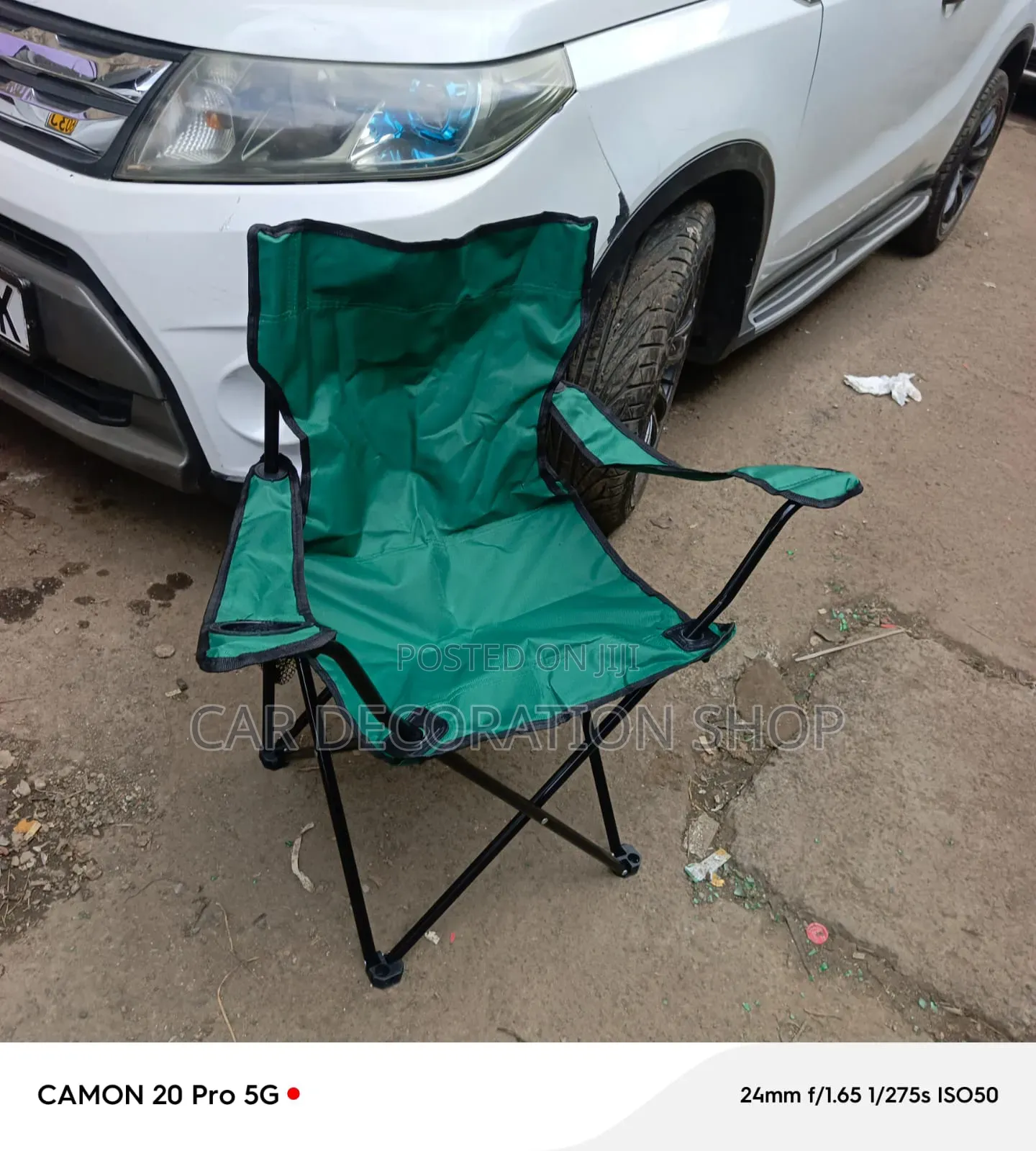 Camping Seat Withx_shaped Steel Alloy Frame for Stable Cross Support