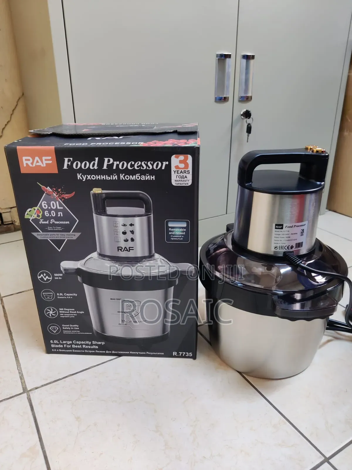 Raf Food Processor 6l