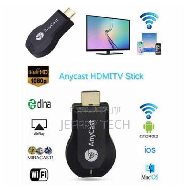 Anycast HDTV Wireless Display Adapter – Screen Mirroring Dongle - Bl - thumbnail 2