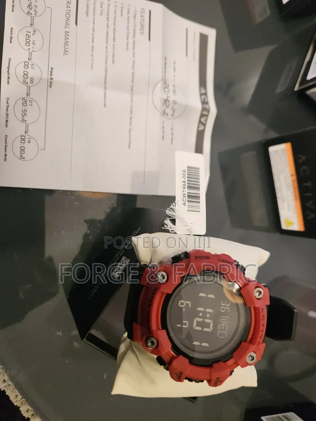 Invicta Black Sport Watch Acw1968-006