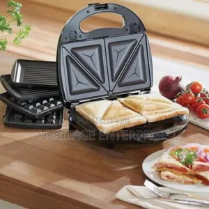 3 in 1 Sandwich Maker, Waffle Maker