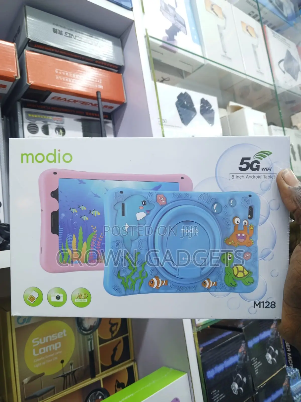 Modio M128 Kids Tablet 8 Inch 6gb Ram 256gb With 5g Sim