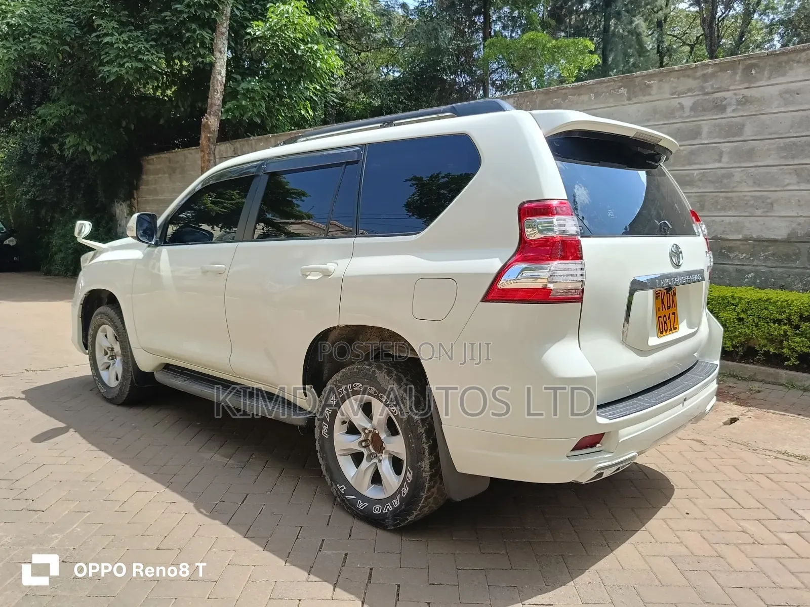 Toyota Land Cruiser Prado 2013 White