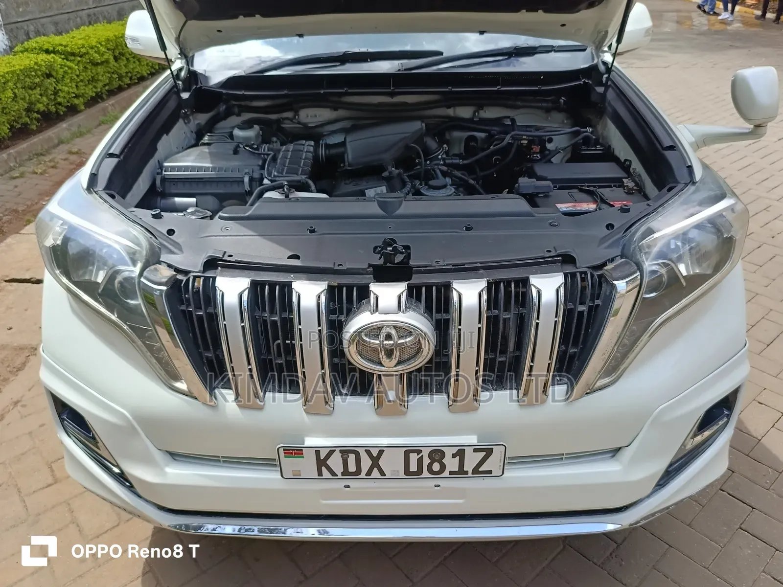 Toyota Land Cruiser Prado 2013 White
