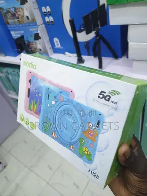 Modio M128 Android Tablet With Stylus and Protective Case
