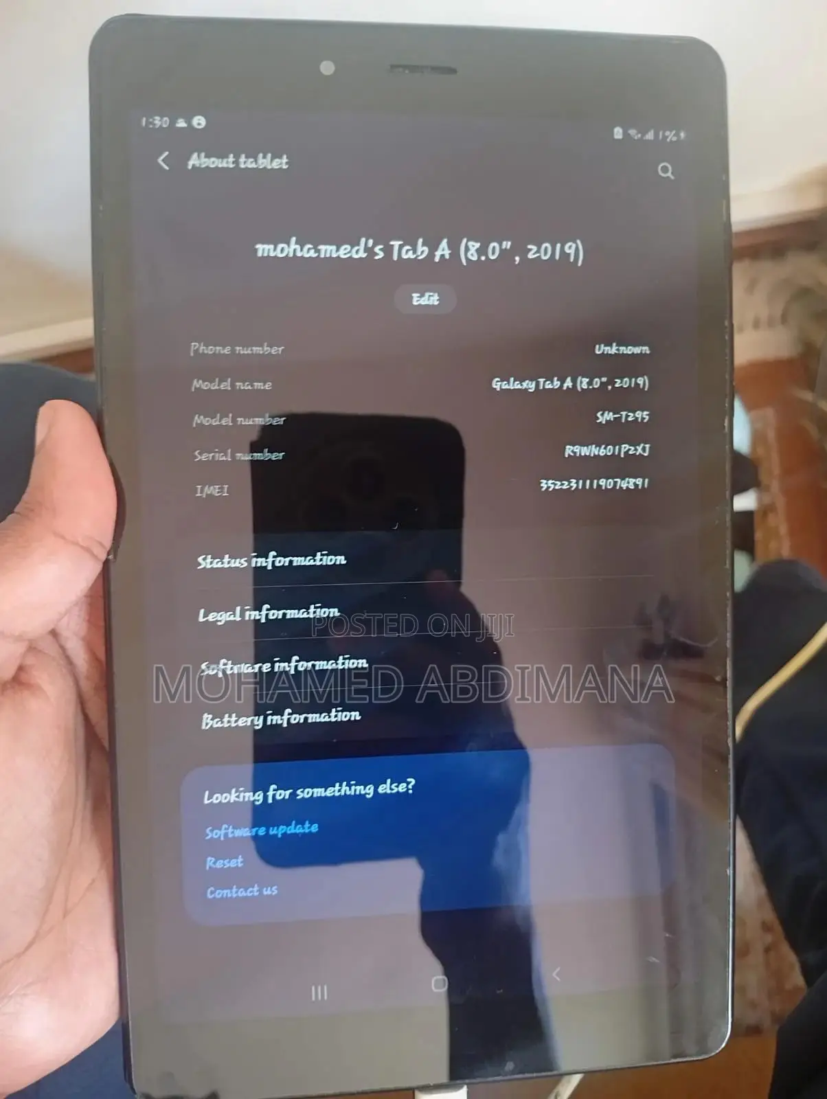Samsung Galaxy Tab A 8.0 (2019) 32 GB Black