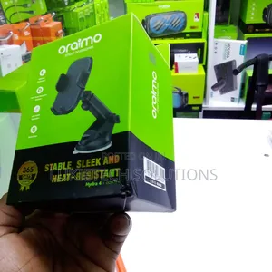 Oraimo Car Phone Holder With Silicone Protection, Solid Grip