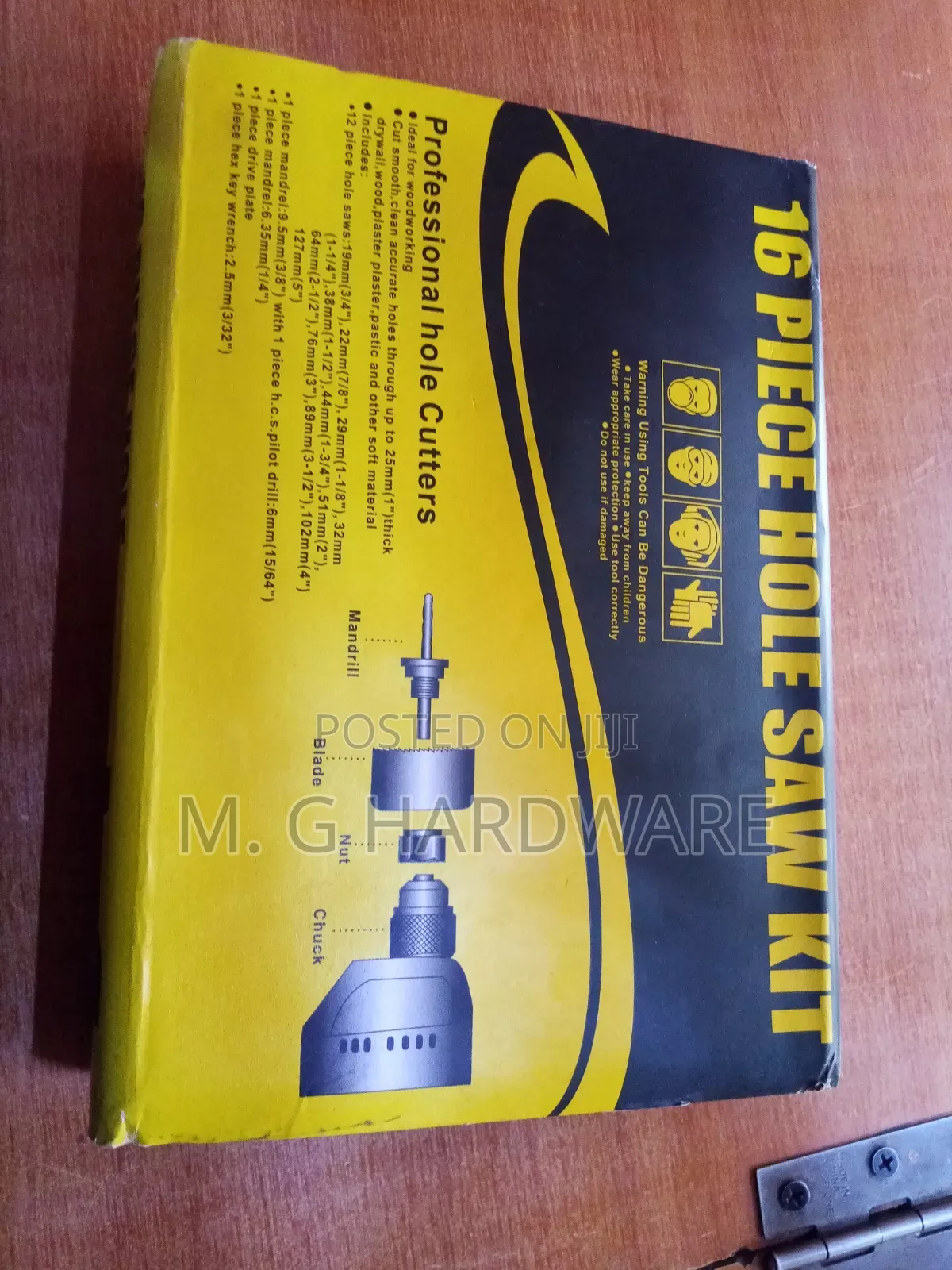 16pcs Holesaw Machine