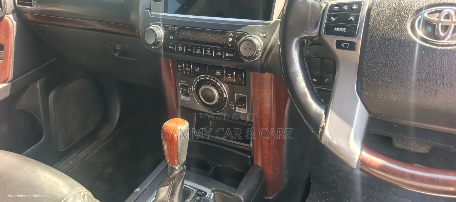 Toyota Land Cruiser Prado 2017 Gray