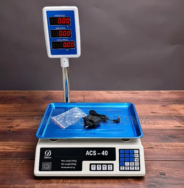 Weight Indicator Acs40 Upto 40kgs Computerized Electronic Weight Scale