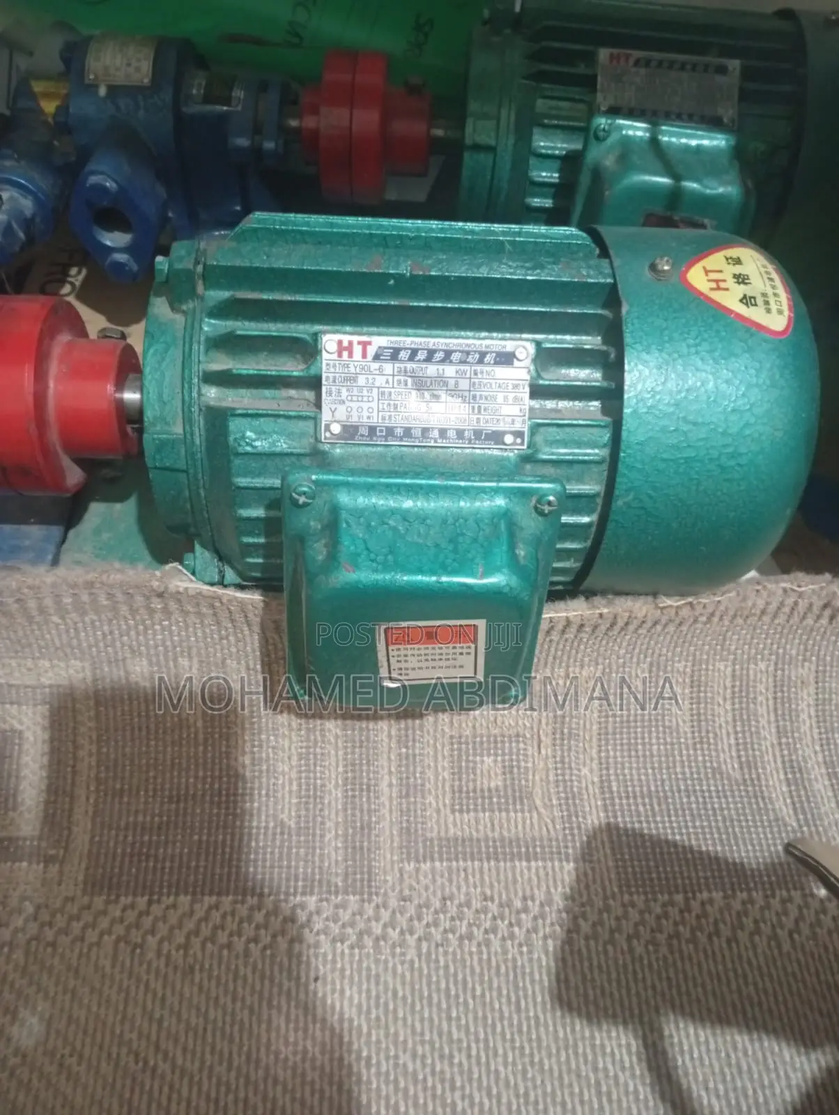 Steel Phrame Heavy Performance 3 Phase Asynchronomous Industrial Motor