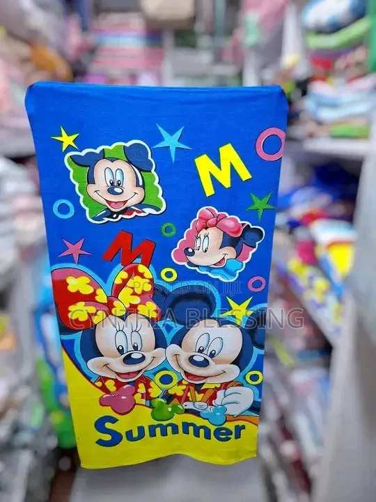 Cartoon Themed Kids Towels