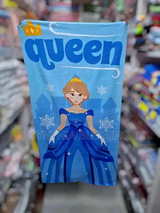 Cartoon Themed Kids Towels