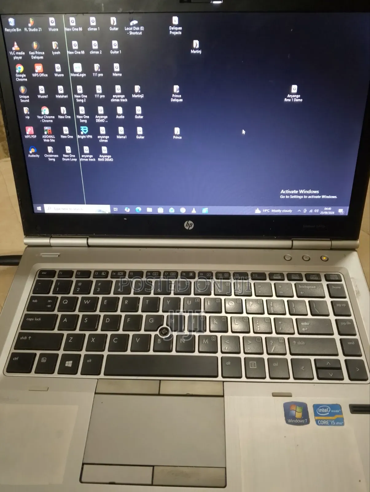 Laptop HP EliteBook 8470P 4GB Intel Core i5 SSD 256GB