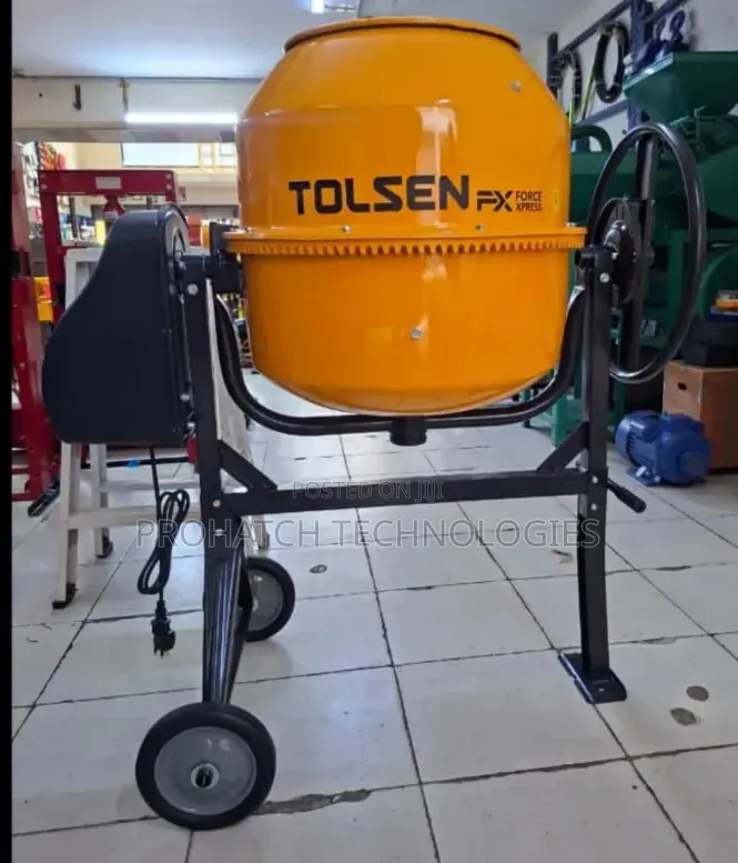 200 Litres Electric Tolsen Concrete Mixer Machine