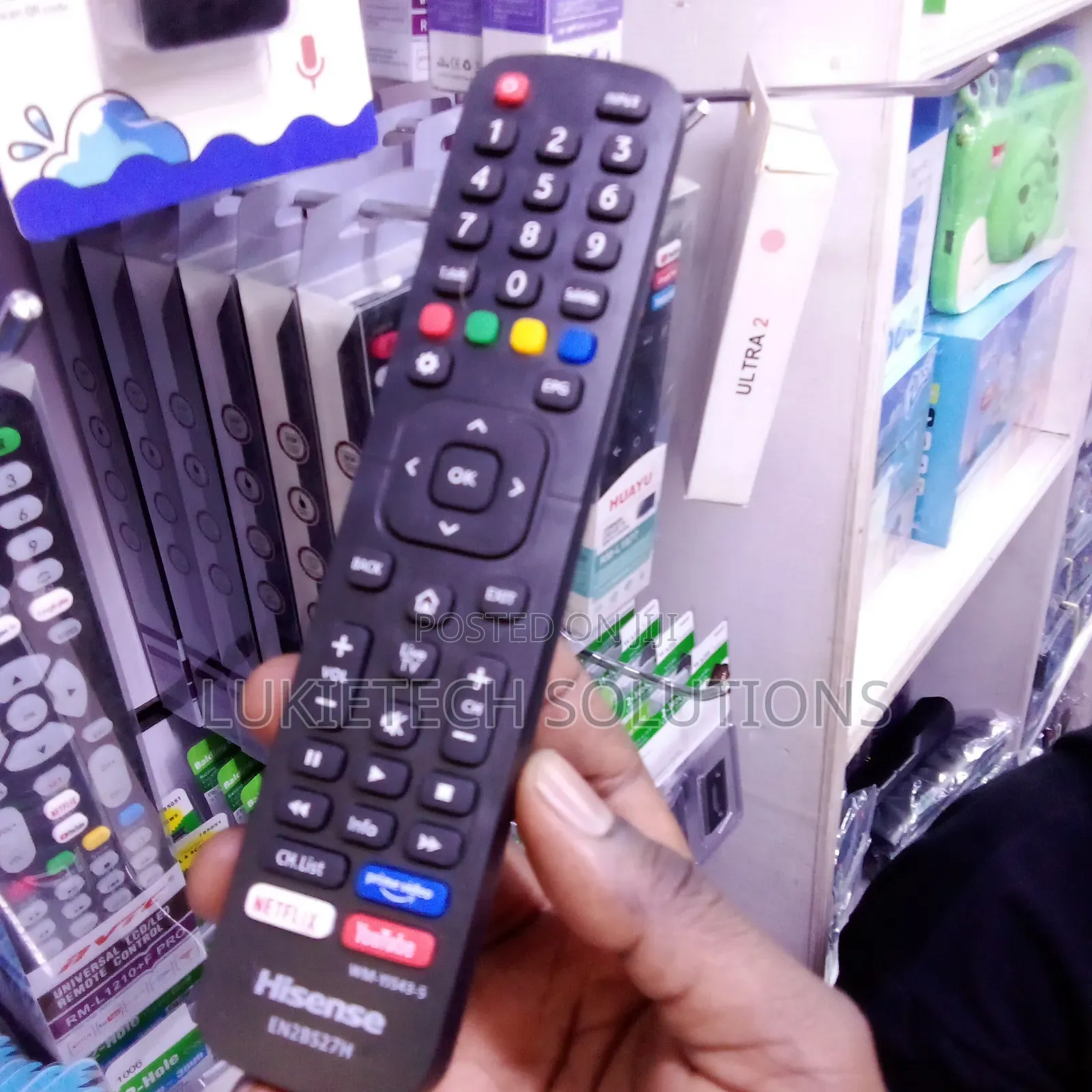 Hisense Smart Tv Remote Control,Prime Video Youtube