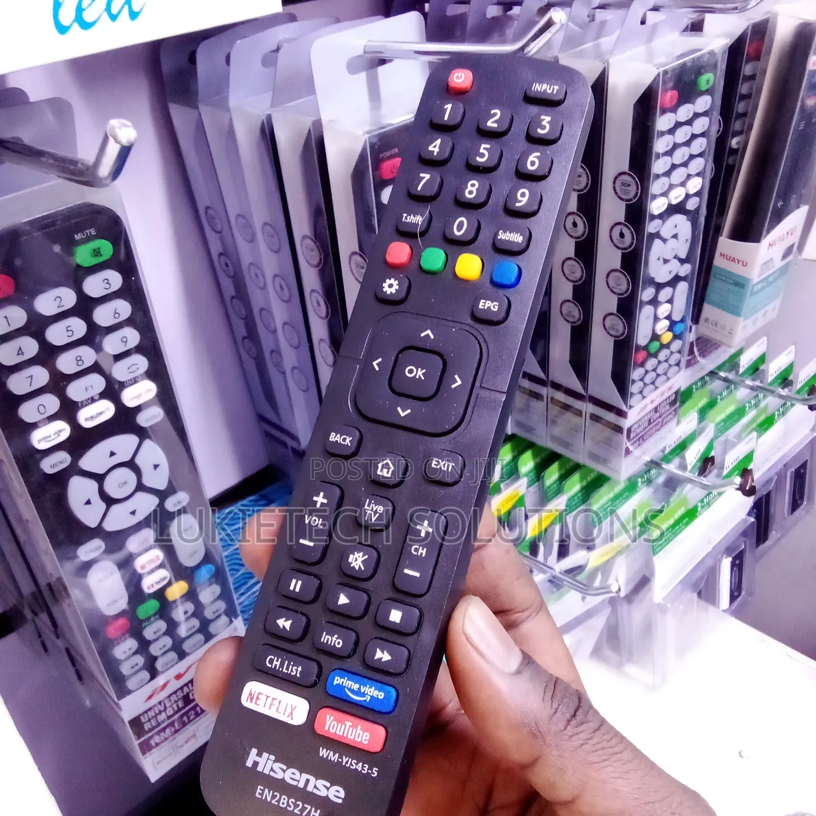 Hisense Smart Tv Remote Control,Prime Video Youtube