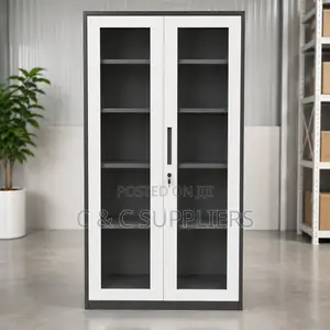 2-Door Modern Storage Unit
