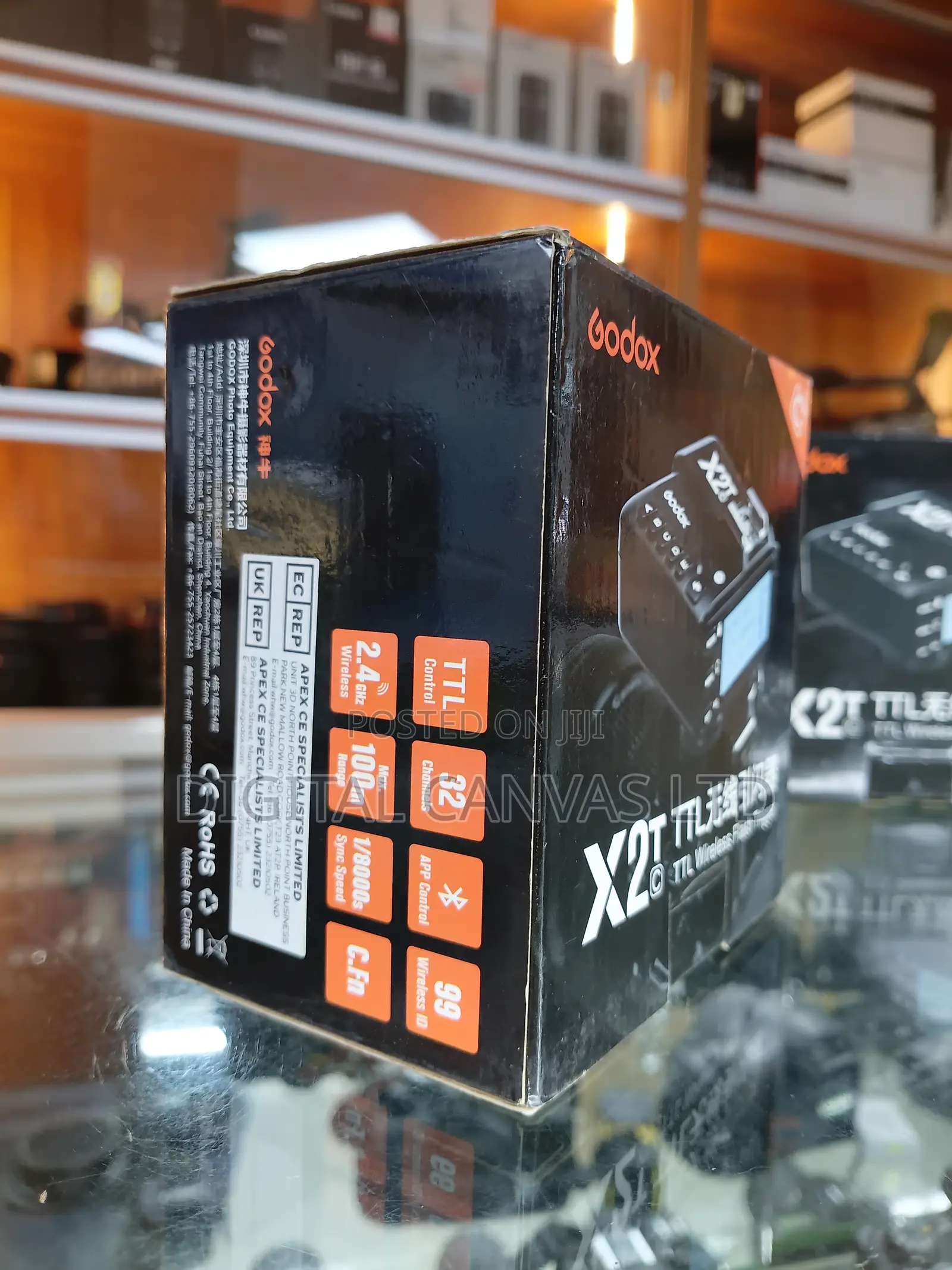 Godox X2t Camera Trigger for Canon,Nikon,Sony