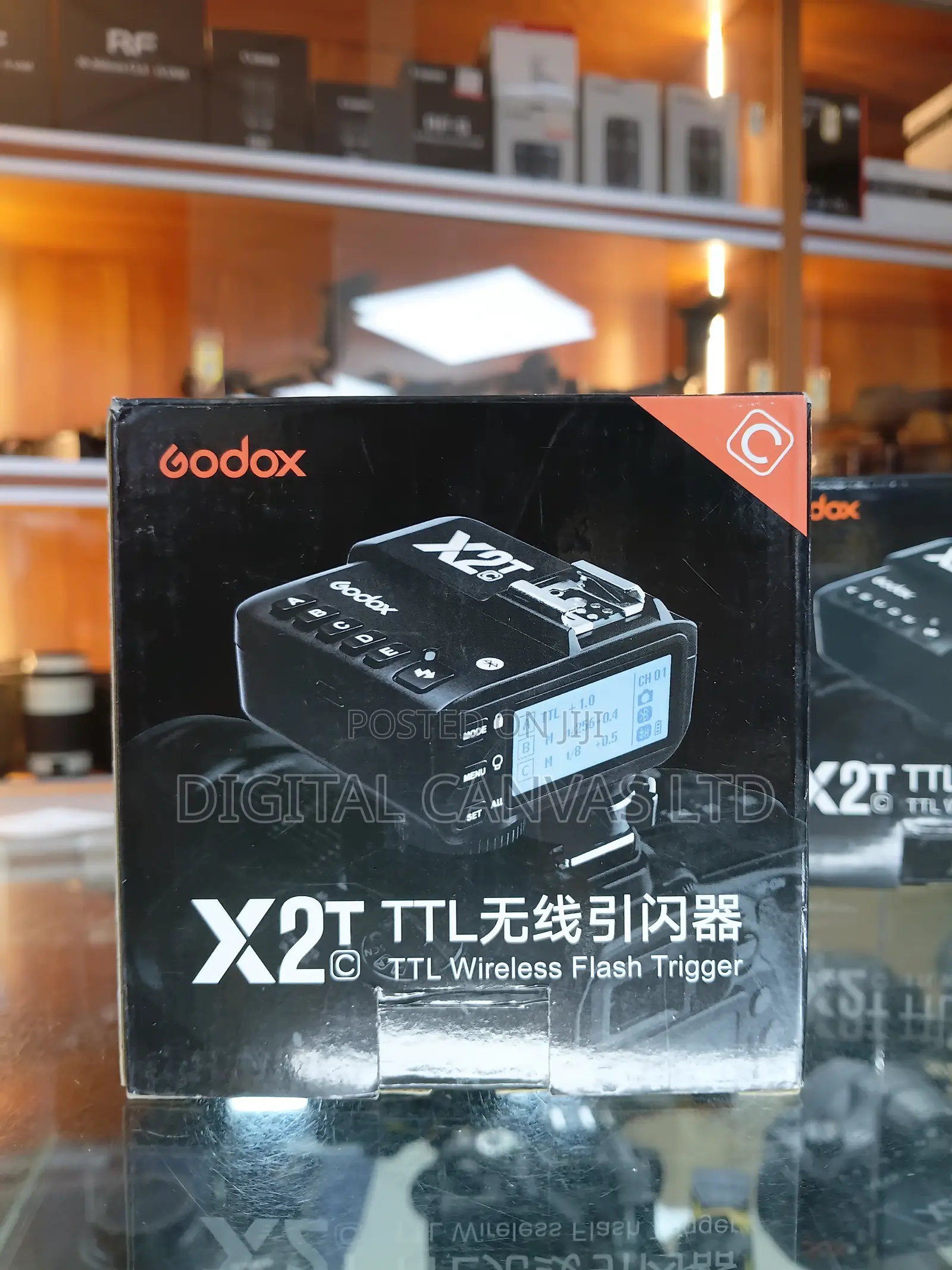 Godox X2t Camera Trigger for Canon,Nikon,Sony