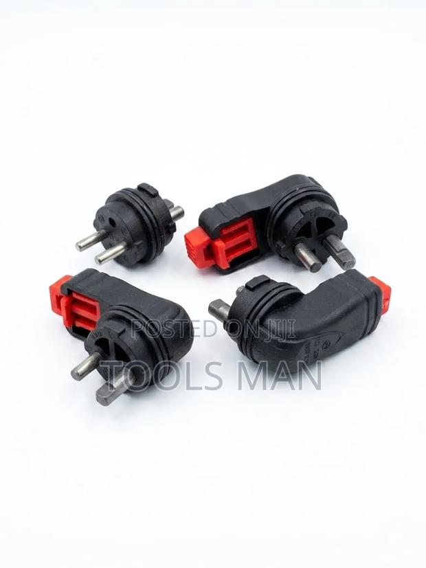 Heavy Duty Industrial Power Connector Plugs - Locking Safety Type.