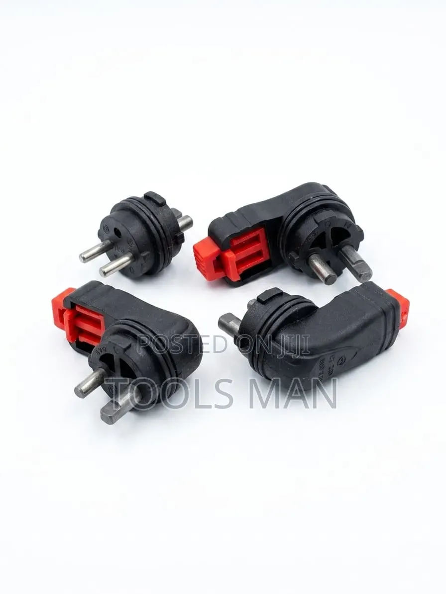 Heavy Duty Industrial Power Connector Plugs - Locking Safety Type.