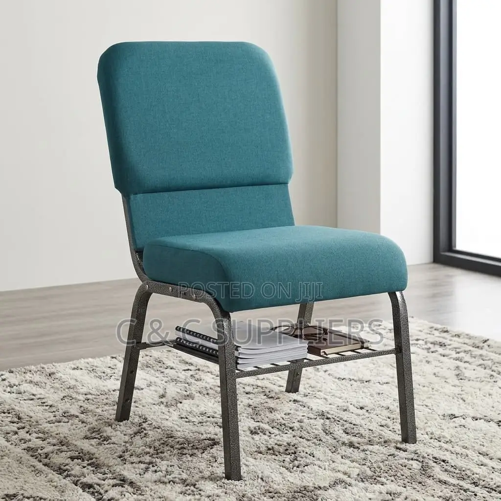 Armless Fabric Event Wedding Chair.