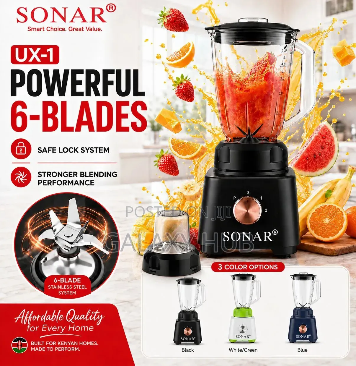 Sonar 2 in 1 Blender