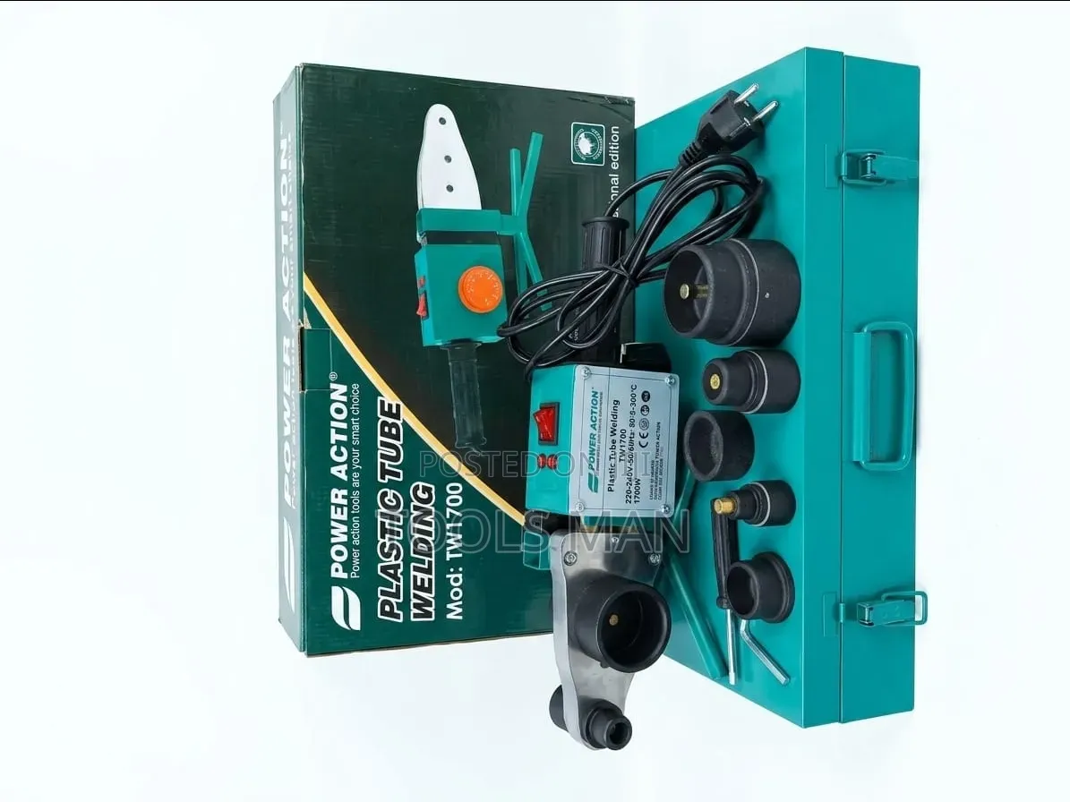 Power Action 1700w PPR Pipe Welding Machine Tw1700 Plastic Tube Welder