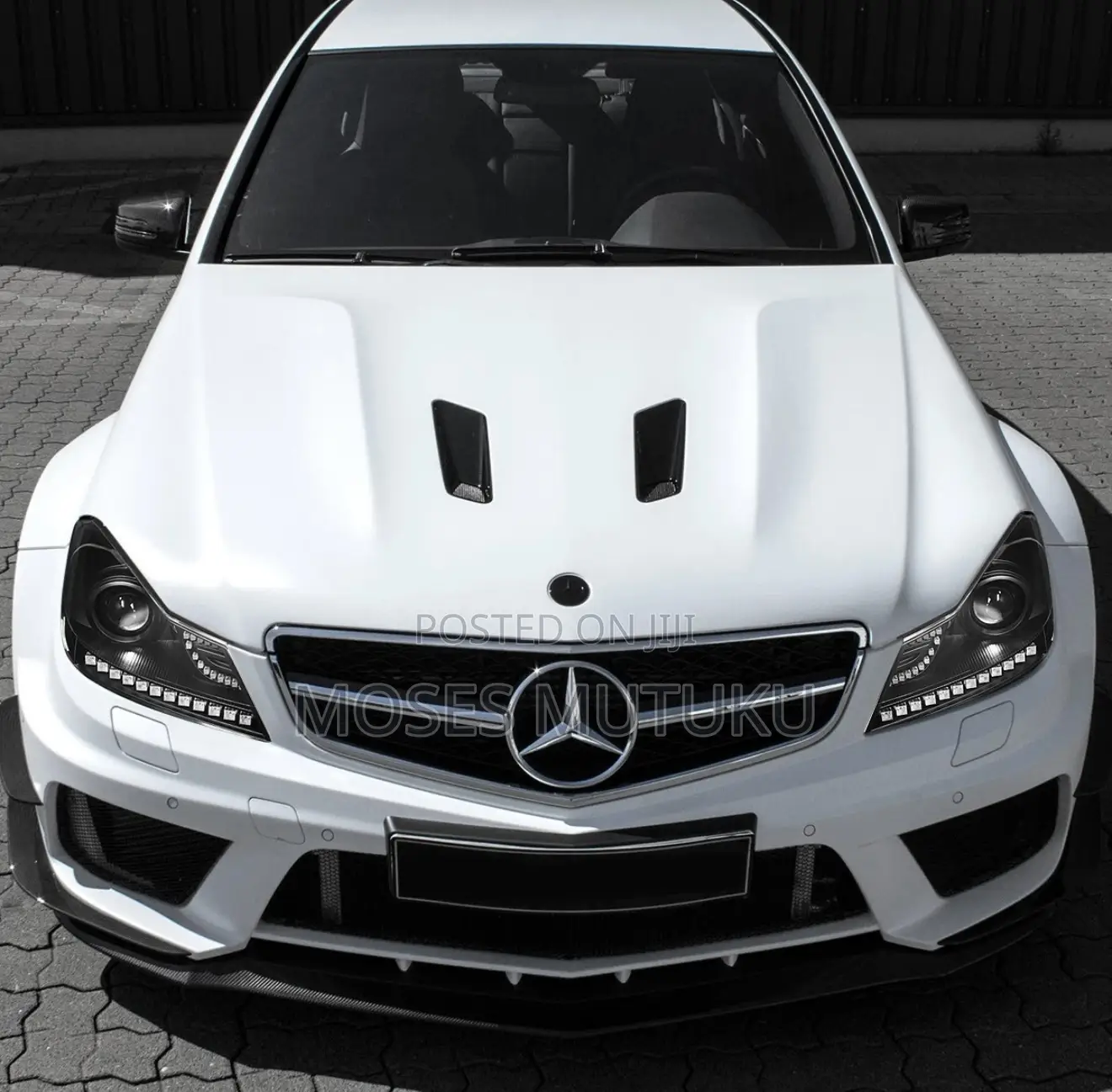 Mercedes Benz W204 2013 Smoke Headlights