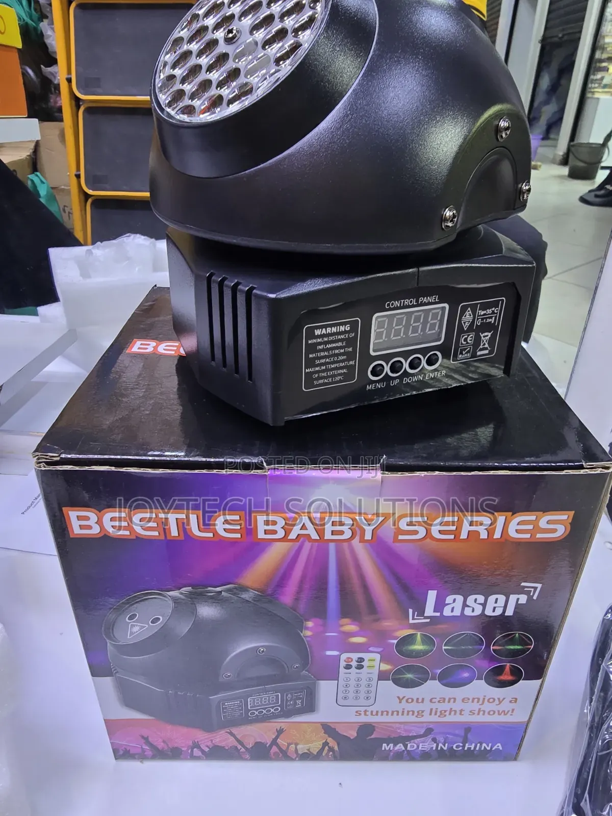 Upgraded Led Moving Head Light for Church, Dj, Events
DMX Remote