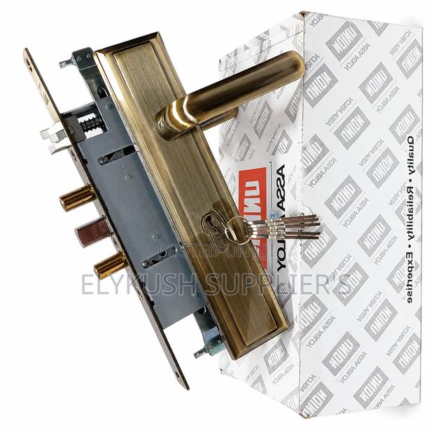 Union 85mm 3latch Mortise Door Lock