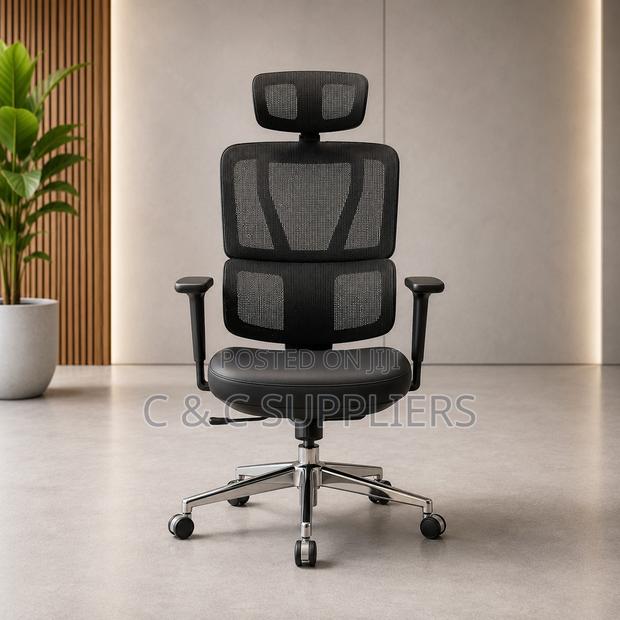 Orthopedic High Back Mesh Task Chair.