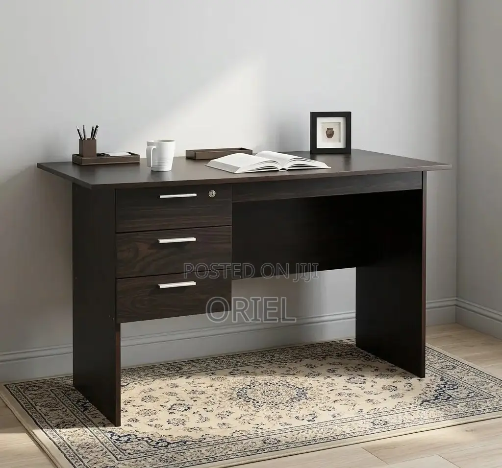 Office Desk : 90cm Black Office Study Desk.