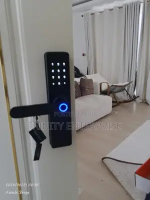 Smart Lock Smart Door Locks 5 Unlocking Ways Password Fingerprint Card