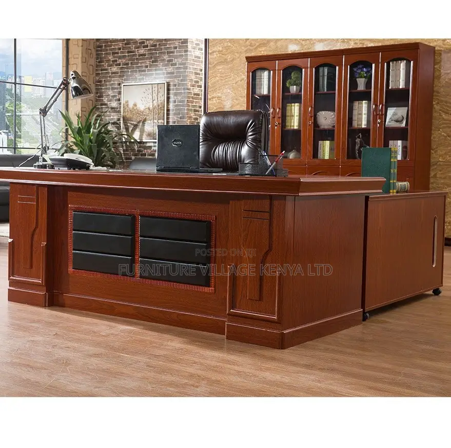 180cm Executive L-Shaped Office Desk