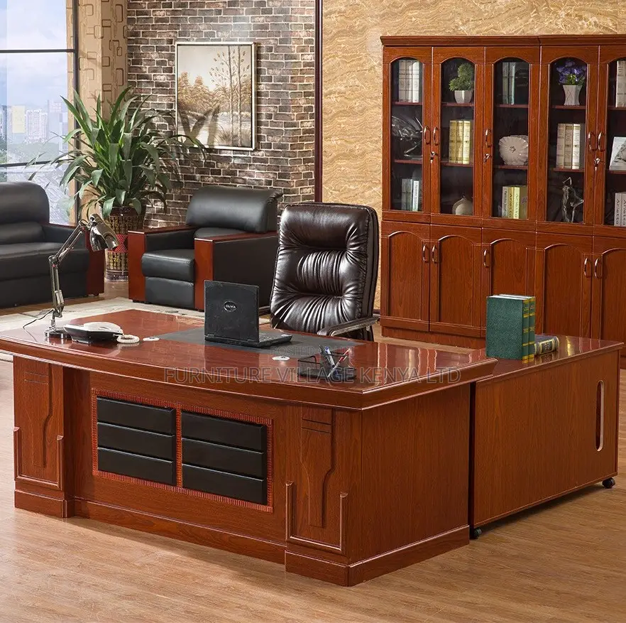 180cm Executive L-Shaped Office Desk