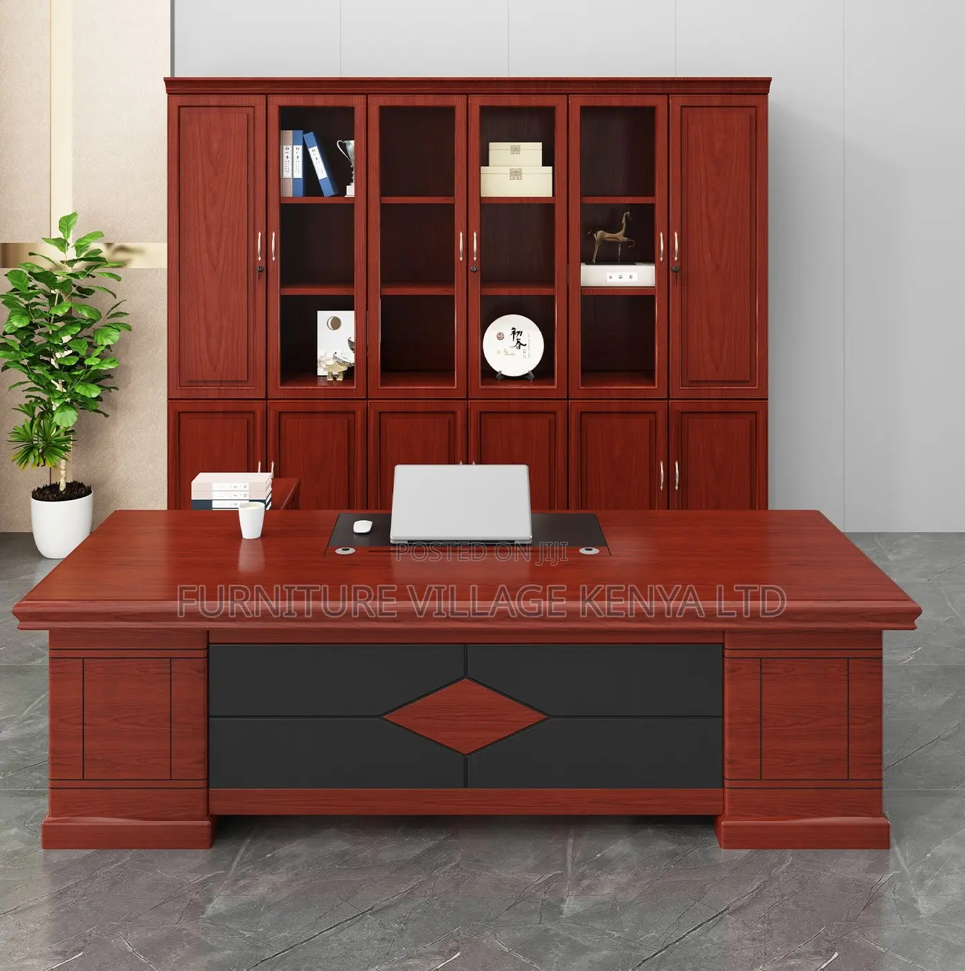 180cm Executive L-Shaped Office Desk