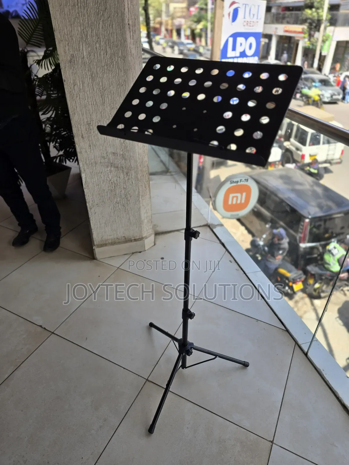 Metal Church Pulpit Stand – Height Adjustable Podium